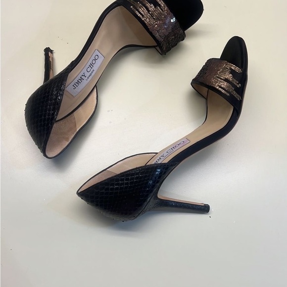 Jimmy Choo Black Stiletto Heels - Picture 5 of 7